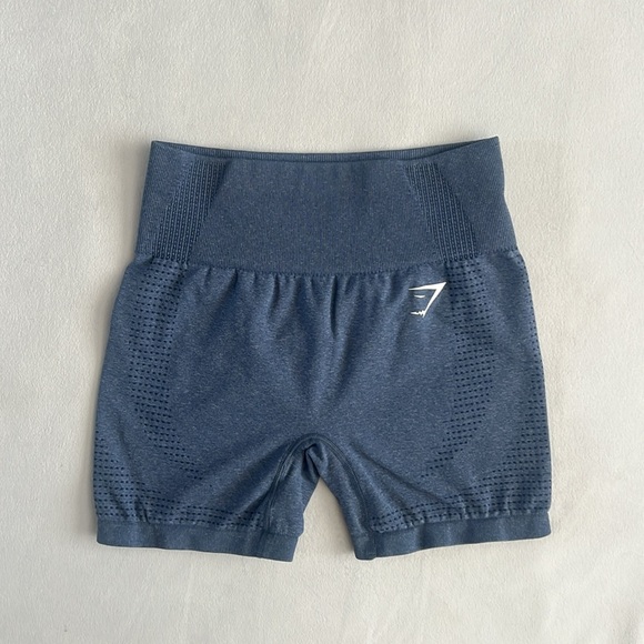 Gymshark vital seamless shorts marl blue - Picture 2 of 5
